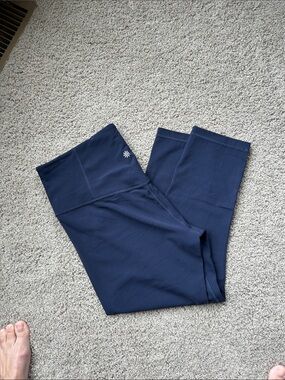 Athleta Navy Elation High-Waist Leggings NWOT